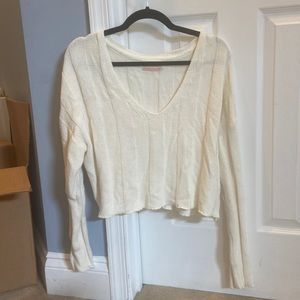 super cute cropped urban outfitters sweater